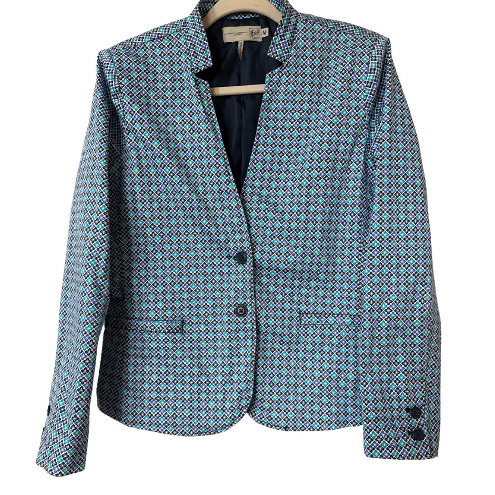 Patterned Women's Blazer. Size M